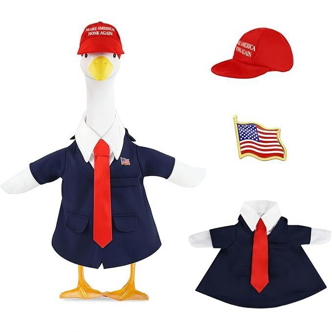 23-Inch Uncle Sam Stars & Stripes Patriotic Tuxedo Outfit